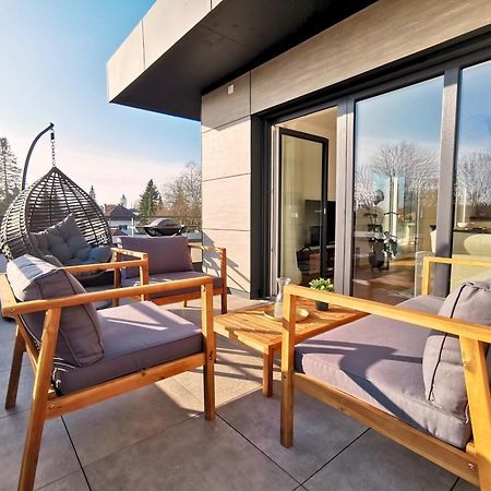 Апартаменты Fynbos Penthouse Deluxe, Balkon, Parkplatz Штраубинг Экстерьер фото