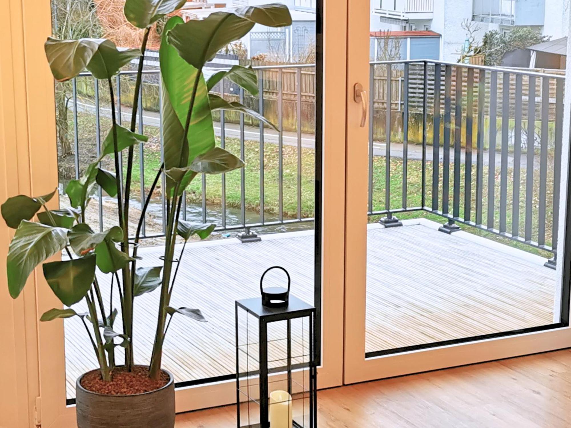 Апартаменты Fynbos Penthouse Deluxe, Balkon, Parkplatz Штраубинг Экстерьер фото