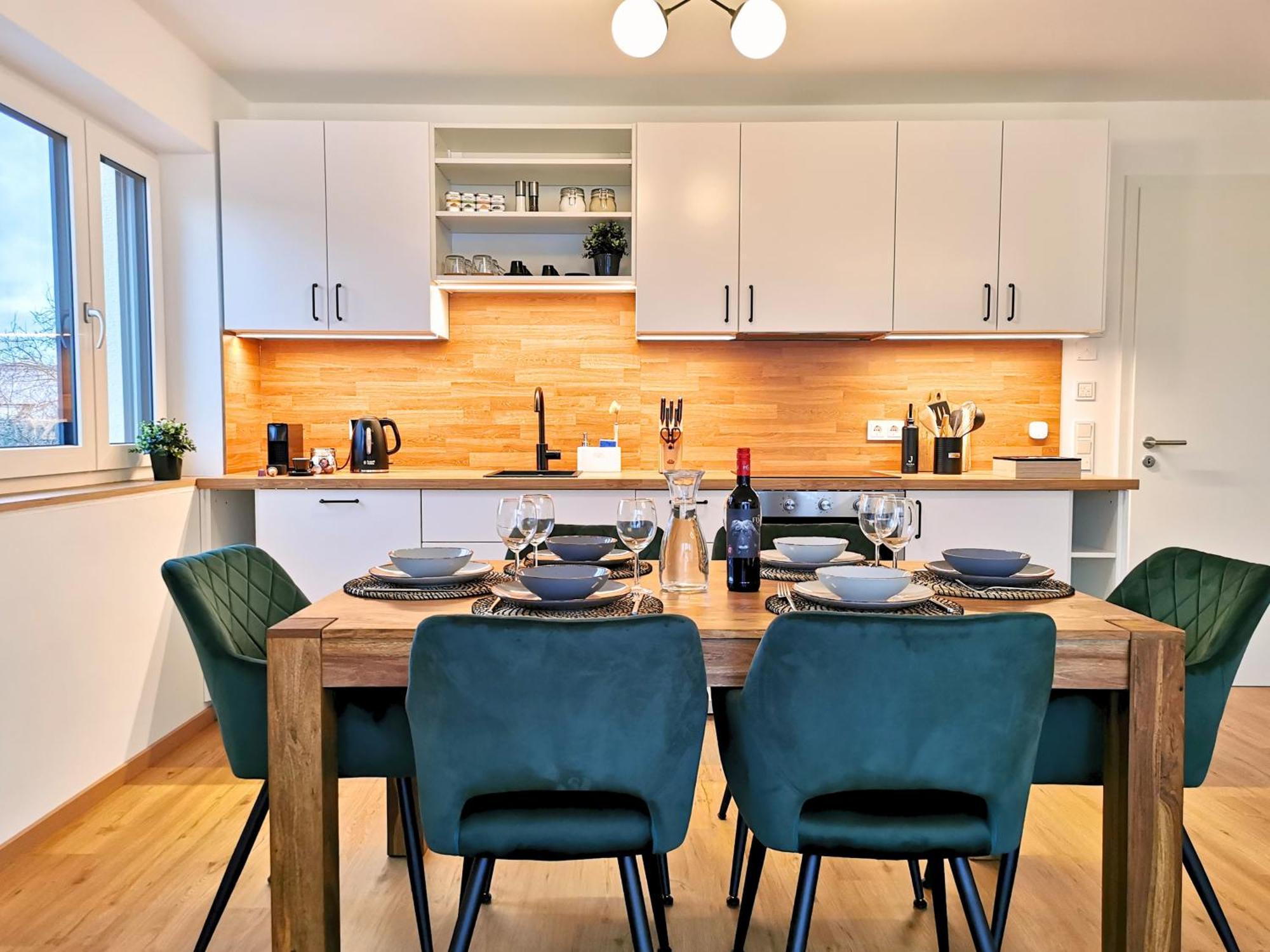 Апартаменты Fynbos Penthouse Deluxe, Balkon, Parkplatz Штраубинг Экстерьер фото